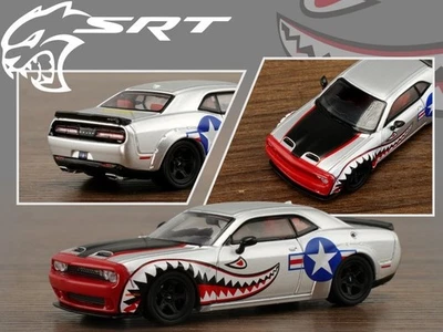 DODGE Challenger SRT Hellcat - Widebody  - Shark Livery - FineWorks 1:64 - Immagine 1 di 4