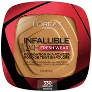 L'Oreal Paris Infallible Fresh Wear 24 Hr Powder Foundation Makeup, 330 - Image 1 of 4