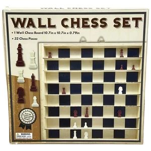 Wall Chess Set - Gag Gift Board Game - Island Dogs - Picture 1 of 1