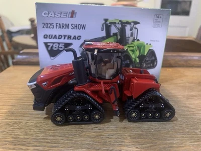 ERTL Red Chase 1/64 Case IH Steiger 785 Quadtrac Tractor 2025 Farm Show 44420 - Image 1 of 3