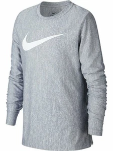 Nike Boys Performance Breathe Dri-Fit Top Shirt Heather Grey, Size XL BNWT - Picture 1 of 1