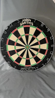 Rare Vintage Dart Board John Smiths ‘from the Tadcaster Brewery’ Man Cave/Bar - Image 1 of 4