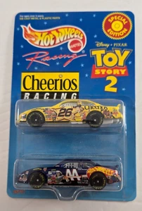Hot Wheels Racing Toy Story 2 Cheerios #26 & #44 NASCAR 2-Pack 1999 Promo NIP - Picture 1 of 6