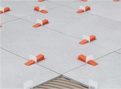 TOPWAY Tile Leveling System 400pcs Pack 3mm Levelers Spacers for Building Walls - Image 1 of 4