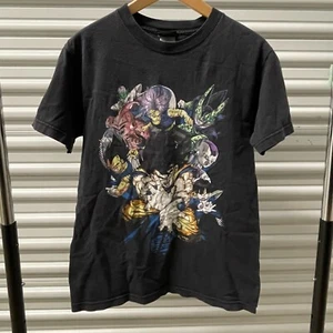 VINTAGE Y2K DRAGON BALL Z Youth Kids Black T- shirt - Picture 1 of 6