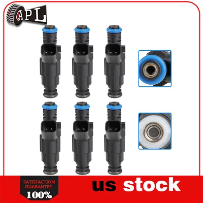 6 个燃油喷射器适用于雪佛兰 Equinox Pontiac Torrent 3.4L 2006 - 2009 89017615 — 第 1/4 张图片