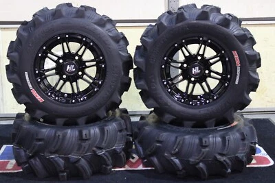 KIT DE RUEDA SUZUKI KING QUAD 400 25" VERDUGO ATV NEUMÁTICO Y HL3 NEGRO SRA1CA Foto 1 de 4
