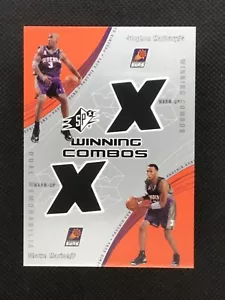 2002-03 UD SPX Stephon Marbury Shawn Marion Winning Combos GU Warm Up Jerseys B - Picture 1 of 2