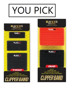 Black Ice Professional Clipper Band Trio Set / Duo Set ( YOU PICK !! ) - Picture 1 of 6