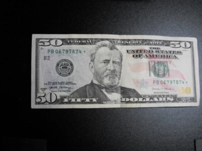 Rare 2007 $50 Star Note - Image 1 of 2