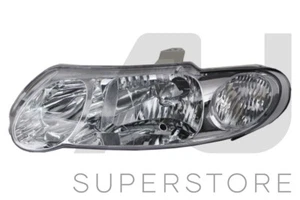LH LHS Left Head Light Halogen Chrome Tear Drop For Holden Commodore VX VU - Picture 1 of 2