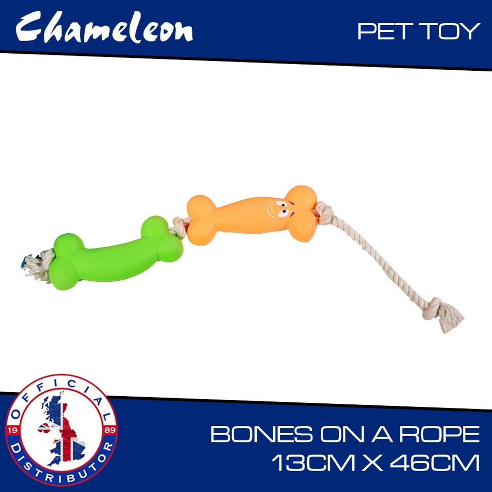 Dog Sausage Bone Rope Chain for Pets Dogs Treat Activity and Training - Image 1 of 1