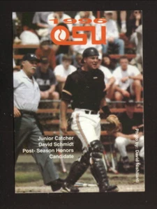 Oregon State Beavers--1996 Baseball Pocket Schedule--Oregon Army National Guard - Picture 1 of 1
