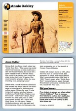 Annie Oakley #16.18 - Arts - Story Of America Grolier Card