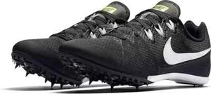 Nike Men's Zoom Rival M 8 Running Spikes 806555-017 Black White Volt Size 13 - Picture 1 of 7