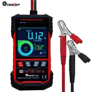 TOOLTOP 12V 24V Autobatterie Tester Innenwiderstand Last Entladestrom T - Bild 1 von 6