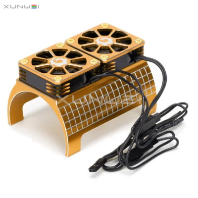 1717 Motor Cover Heat Sink Cooling Fan 54mm for RC 1:5 TRAXXAS X-MAXX ARRMA 8S - Image 1 of 4