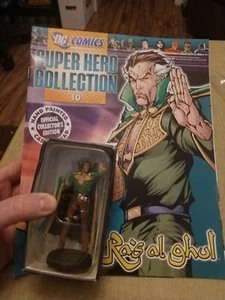 Estatuilla y Revista de Plomo RAS AL GHUL Eaglemos #10 - Superhéroes de DC NUEVO *VENDEDOR DE EE. UU. - Imagen 1 de 12