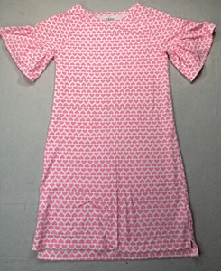 LOOK By Crewcuts Girls Hearts Themed Dress XXXL 16 - Picture 1 of 9