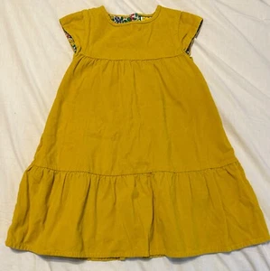 Mini Boden Wale Cord Dress Girls Pockets Size 7/8 - Picture 1 of 2