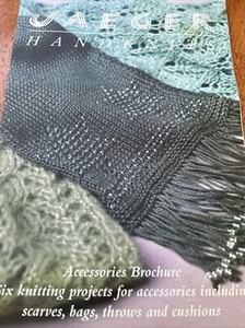 Jaeger Handknits Accessories 6 Designs Knitting Pattern Book JB06 - Picture 1 of 9