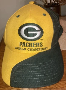 Vintage NFL World Champions Green Bay Packers Cheese Citgo SnapbaCk LOVE WI IL - Picture 1 of 5