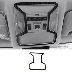Ajuste para Toyota RAV4 2019-2023 negro titanio luz de lectura delantera cubierta moldura 1 pieza - Imagen 1 de 5