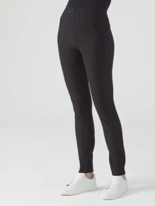 Ragno DE72PS Pantalones Mujer Negro Largo Apretado Pitillo Cigarrillo Viscosa - Imagen 1 de 5