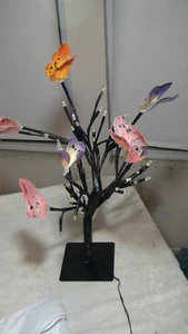 Dancing Butterflies LED Tree " River of Goods", 18" H Multi, Wired, w/ Base - Picture 1 of 23