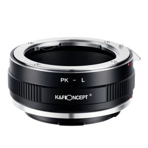 K&F Concept Lens Mount Adapter for  Pentax K PK Mount Lens to L Camera - Picture 1 of 10
