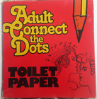 NOS TOILET PAPER ADULTS CONNECT THE DOTS
