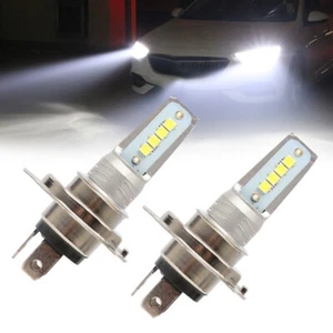 2x 9003 H4 LED Car Headlight Bulbs High Low Beam Super Bright 55W 8000LM 6000K - Picture 1 of 13
