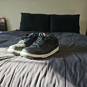 Size 13 - Nike Wasted Youth x Dunk SB Low Black Denim - Picture 1 of 8