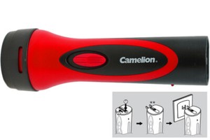 6 LED Rechargeable Plug-In Emergency Ready Flashlight