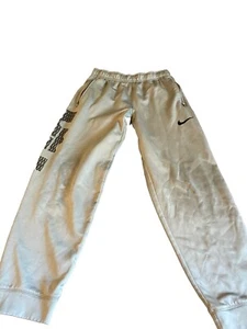 Nike Sweatpants Boys Extra Large Therma Fit Green Zipper Pockets - Picture 1 of 4
