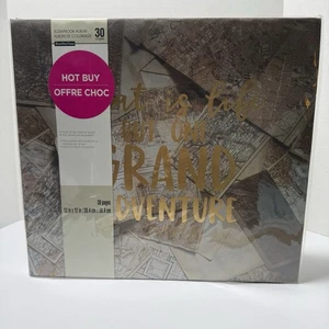 Erinnerungen HotBuy Sammelalbum Album 12x12 "Life Is One Grand Adventure" 30 Seiten NEU - Bild 1 von 6