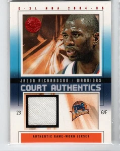2004-05 E-XL Court Authentics #JR Jason Richardson /500 - Picture 1 of 1