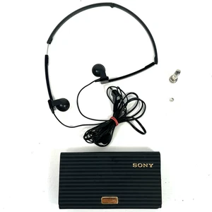 Tested ✅ Sony MDR-A40 Folding Headphones For Walkman 80's Inbuilt Volume Vintage - Picture 1 of 12