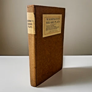 Washington Square Plays ~ Volume XX ~ 1919 ~ Hardcover ~ Four Plays - Imagen 1 de 9