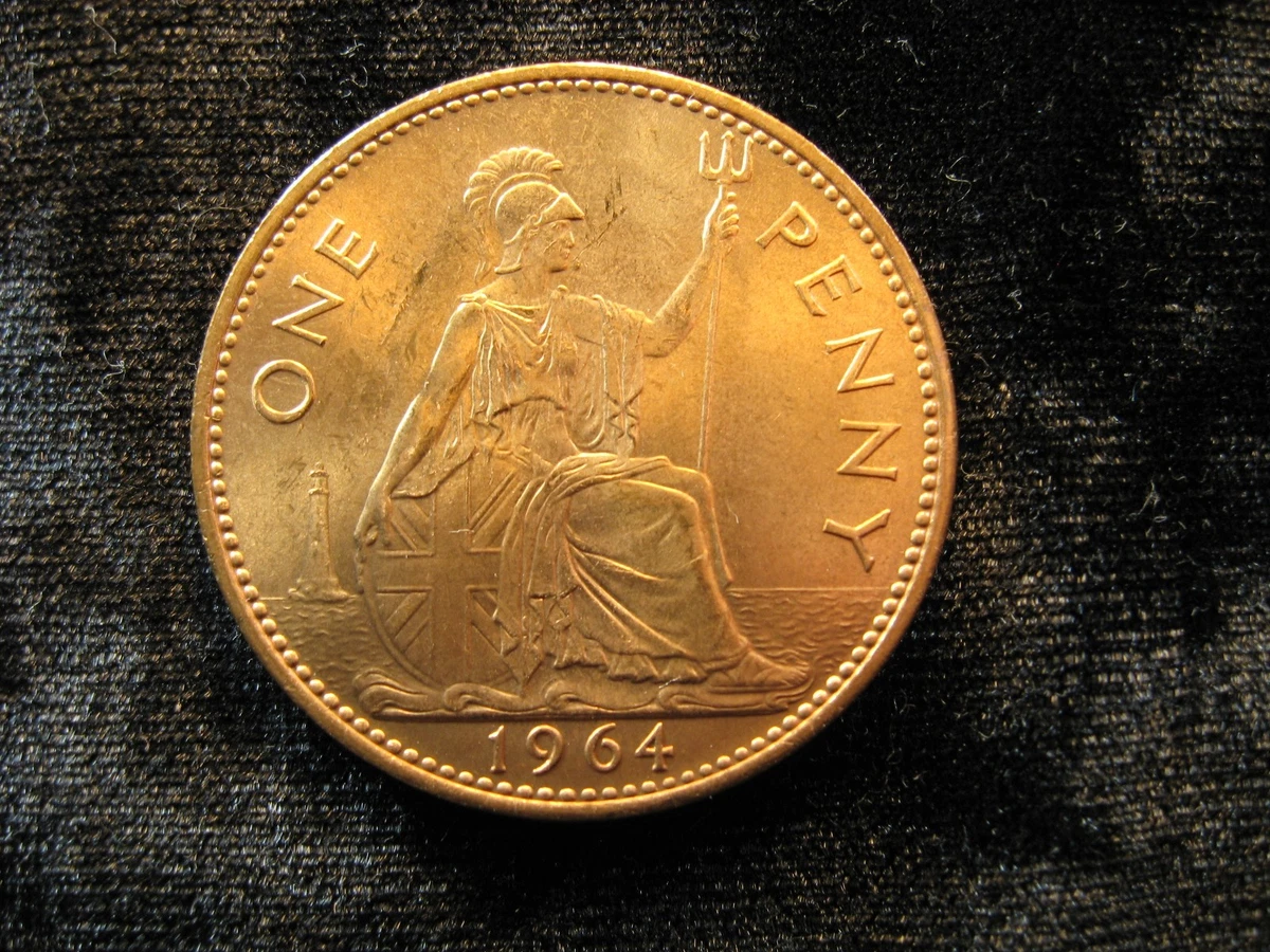 1964 ジャージー 1/12シリング 銅貨 NGC トーン エリザベス 1964