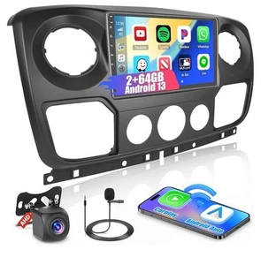 For Vauxhall Renault Fiat Android Car Stereo Radio Carplay Android GPS Head Unit - Picture 1 of 1
