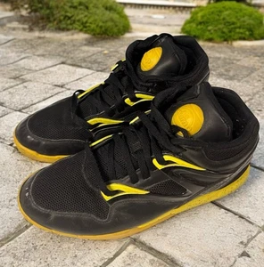REEBOK The Pump Hexalite Black Yellow Men's Size 9.5 Athletic Sneakers J94552 - Picture 1 of 8
