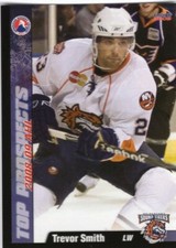 Trevor Smith 2008-09 AHL Top Prospects Bridgeport Sound Tigers