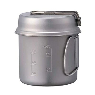 snow peak Trek 1400ml Titanium Cookset Outdoor SCS-009T w/ Tracking NEW - Image 1 of 4