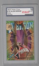 ALLEN IVERSON 1996-97 SKYBOX Z-FORCE ROOKIE CARD #151 PRO 10