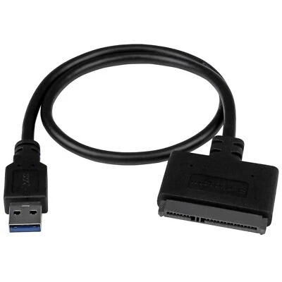 StarTech USB312SAT3CB USB 3.1 (10Gbps) Adapter Cable for 2.5" SATA SSD/HDD Drive - Image 1 of 4