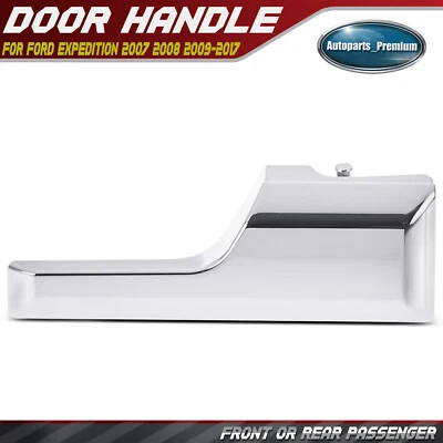Manija de puerta interior cromada para pasajero delantero o trasero para Ford Expedition 07-17 Foto 1 de 4
