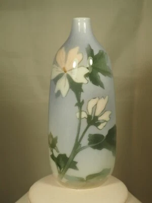VASE ANCIEN PORCELAINE COPENHAGUE ANTIQUE ART NOUVEAU COPENHAGEN VASE - Photo 1/4