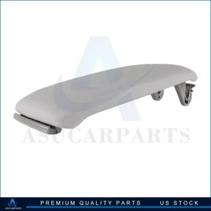 Center Console Latch Lid Fits Audi A4 S4 A6 B7 2002-2007 Gray Armrest Cover - Picture 1 of 11