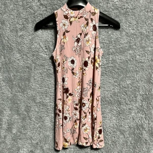 ART CLASS TARGET GIRLS 7/8 PINK STRAPLESS FLORAL SUMMER DRESS - Picture 1 of 7